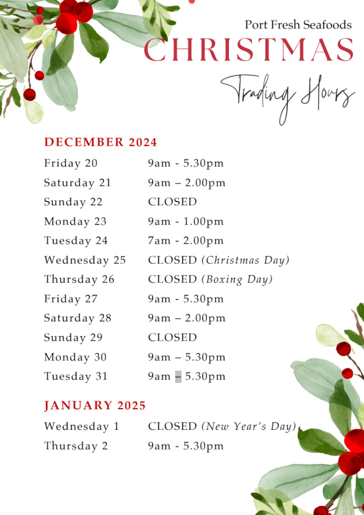 Christmas Trading Hours